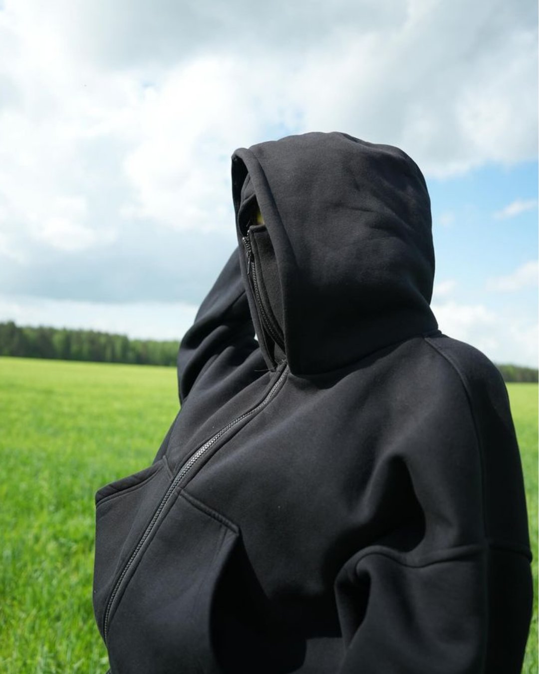 Premıum Full Zip Maskeli Ceket