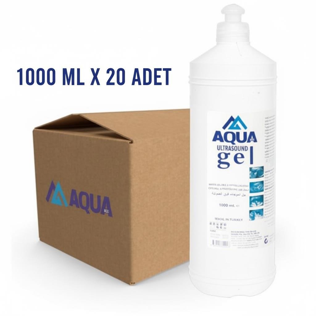 Aqua Ultrason Jeli 1000 Ml 20 Adet
