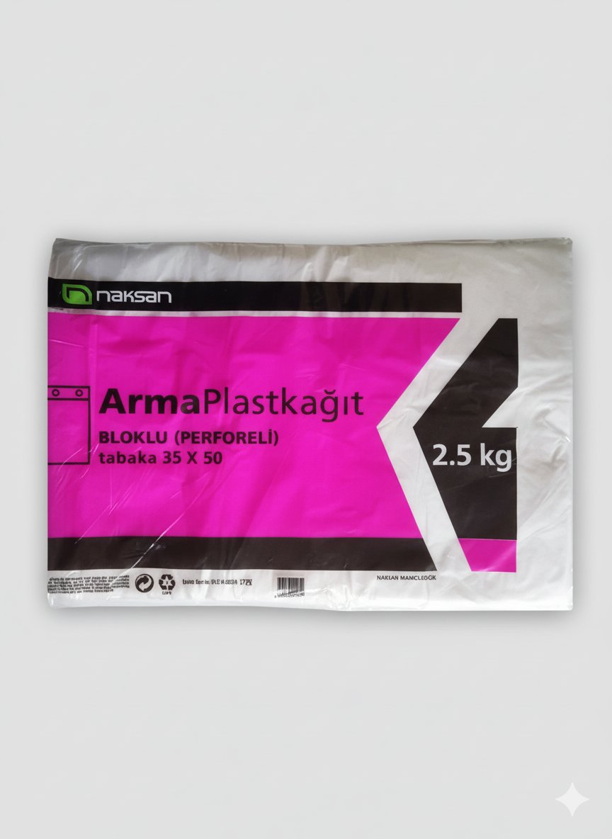 Plast Kağıdı Perforeli 2.5 kg (Kasap Naylonu)