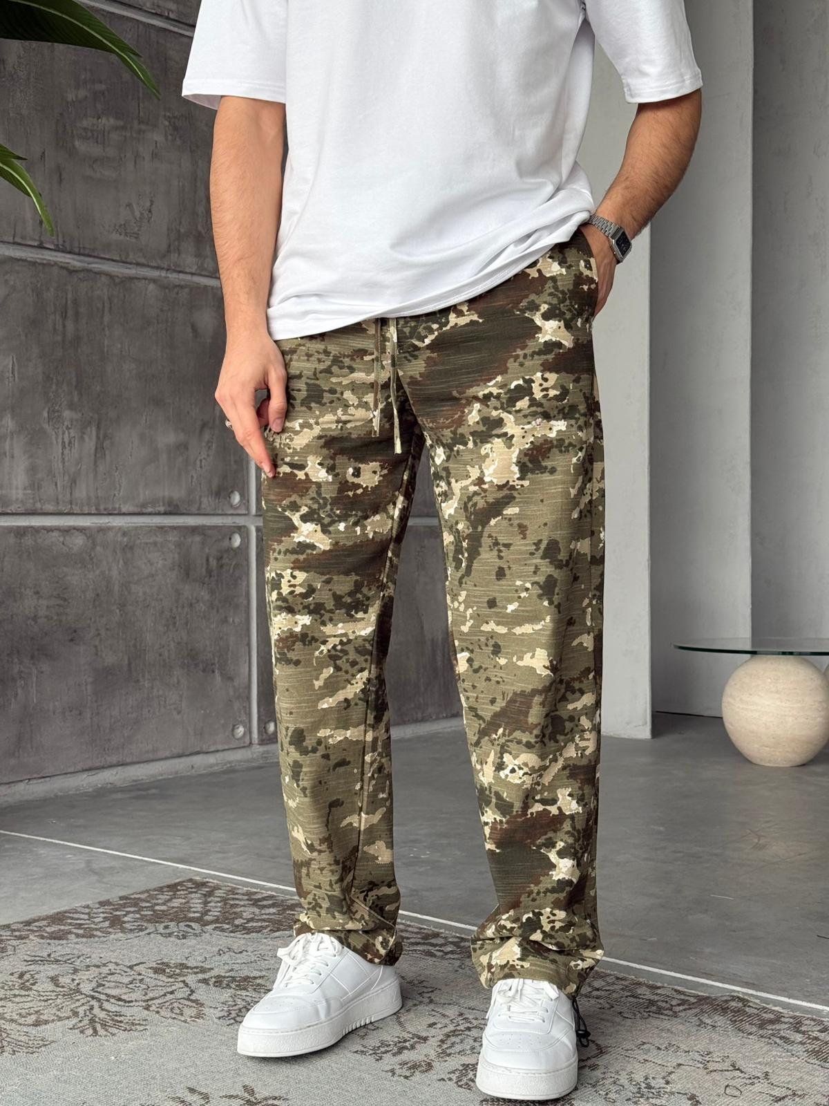 Kamuflaj Baggy Stoper Paça Jogger