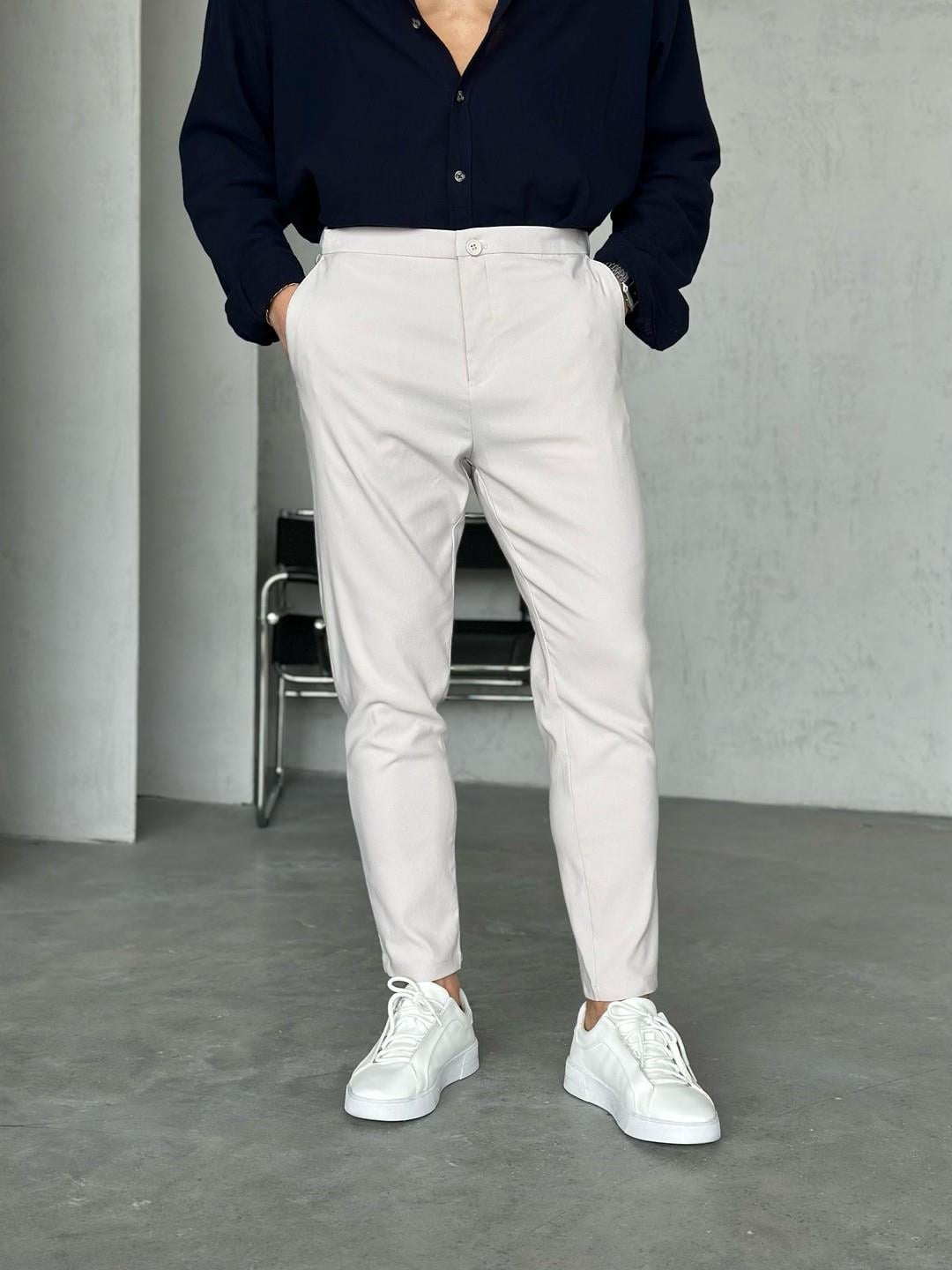KM50324 jogger kumaş pantolon GRİ W