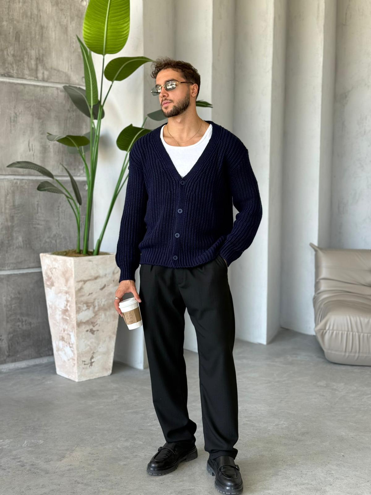 Örme Basic Hırka Laci K