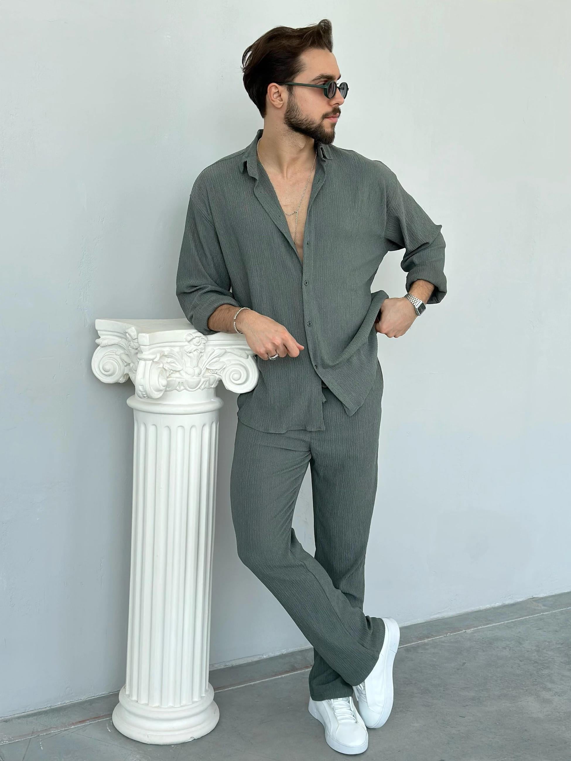 TK121 Seul kumaş takım ZÜMRÜT V
