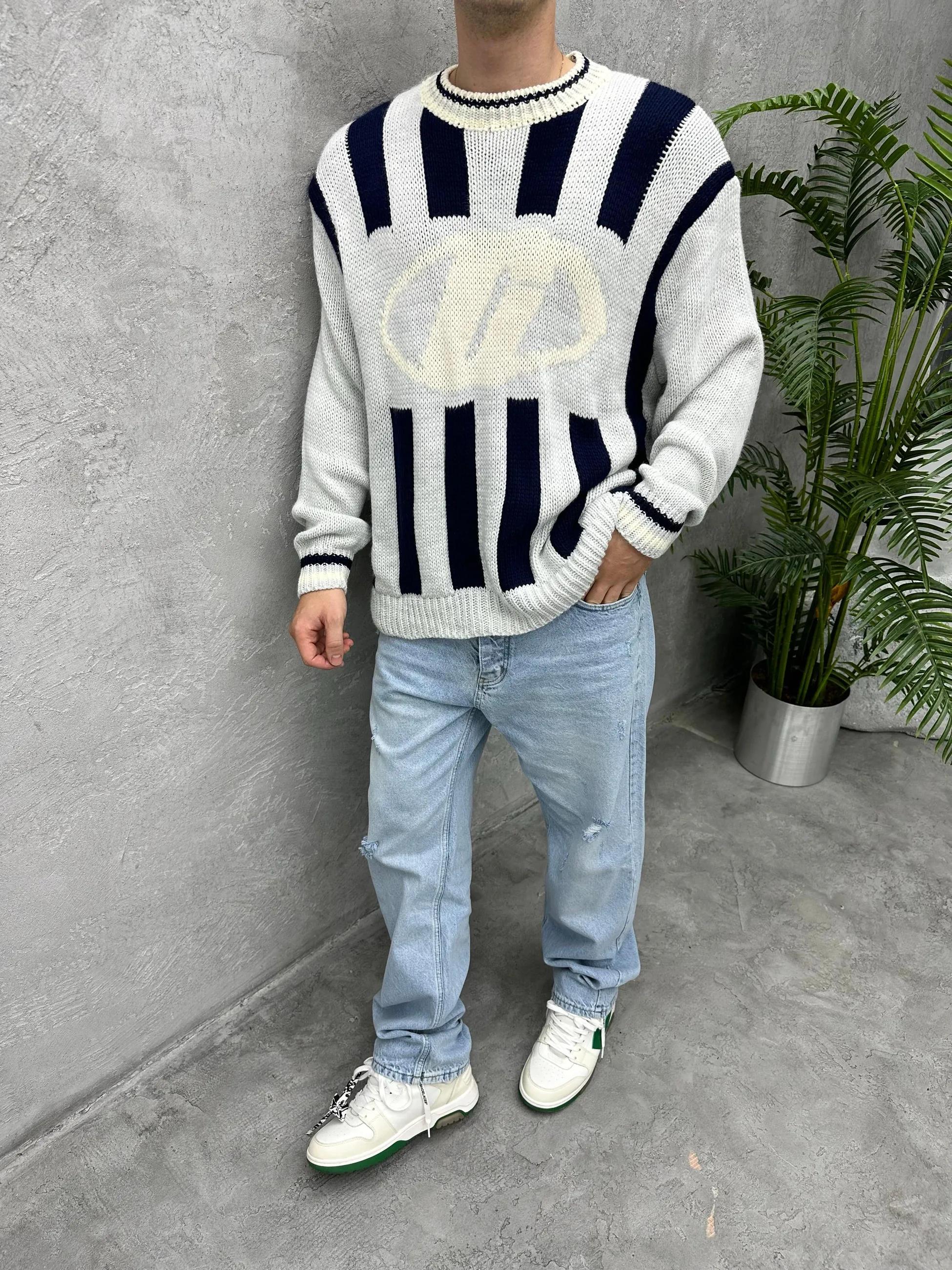 TR1041 OVERSIZE ÖRME TRİKO KAZAK