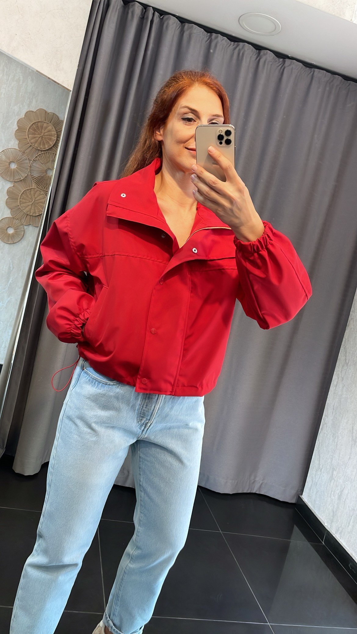 Kısa Bomber Ceket