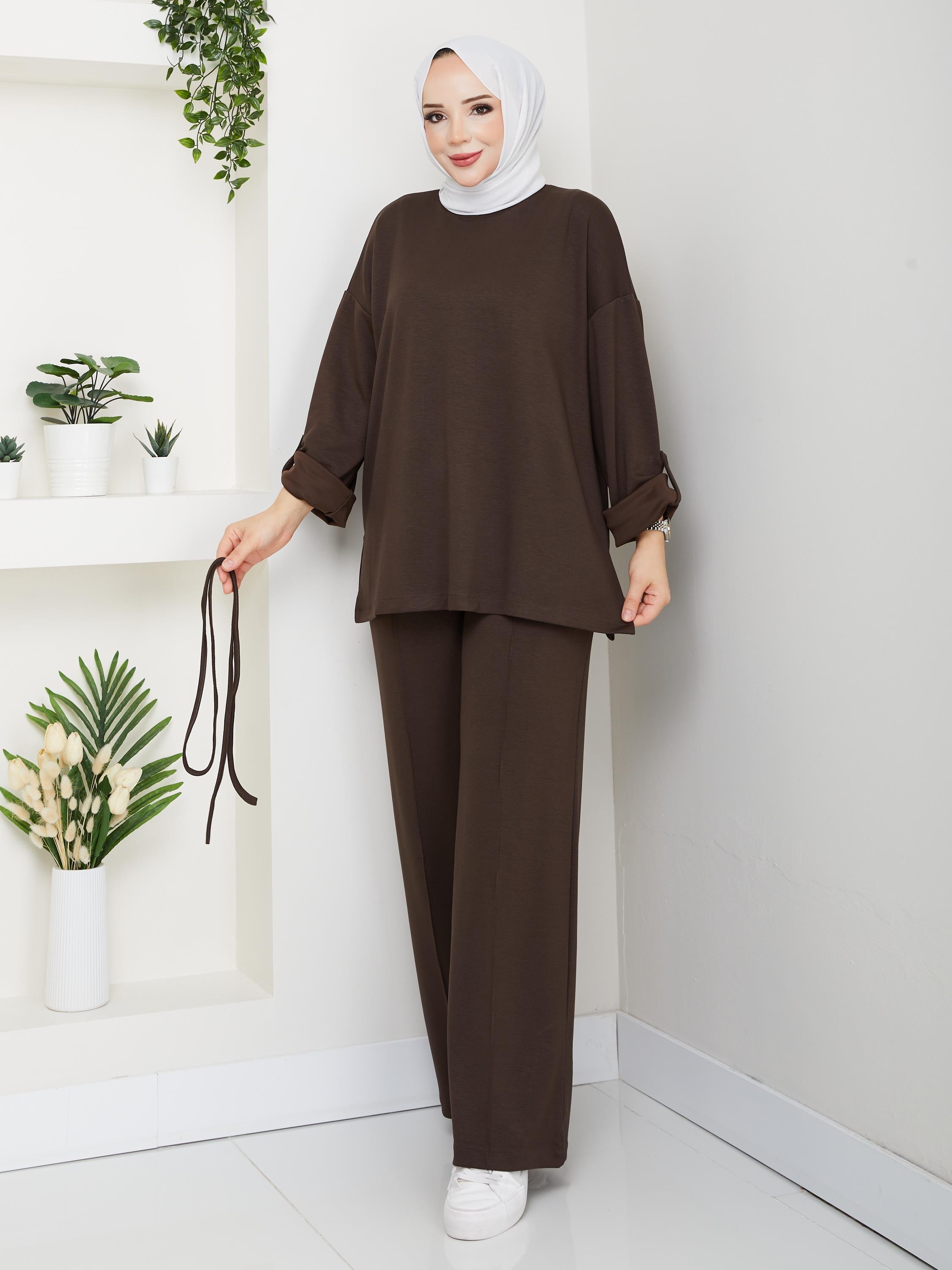 Premium Oysho Takım | Kahverengi