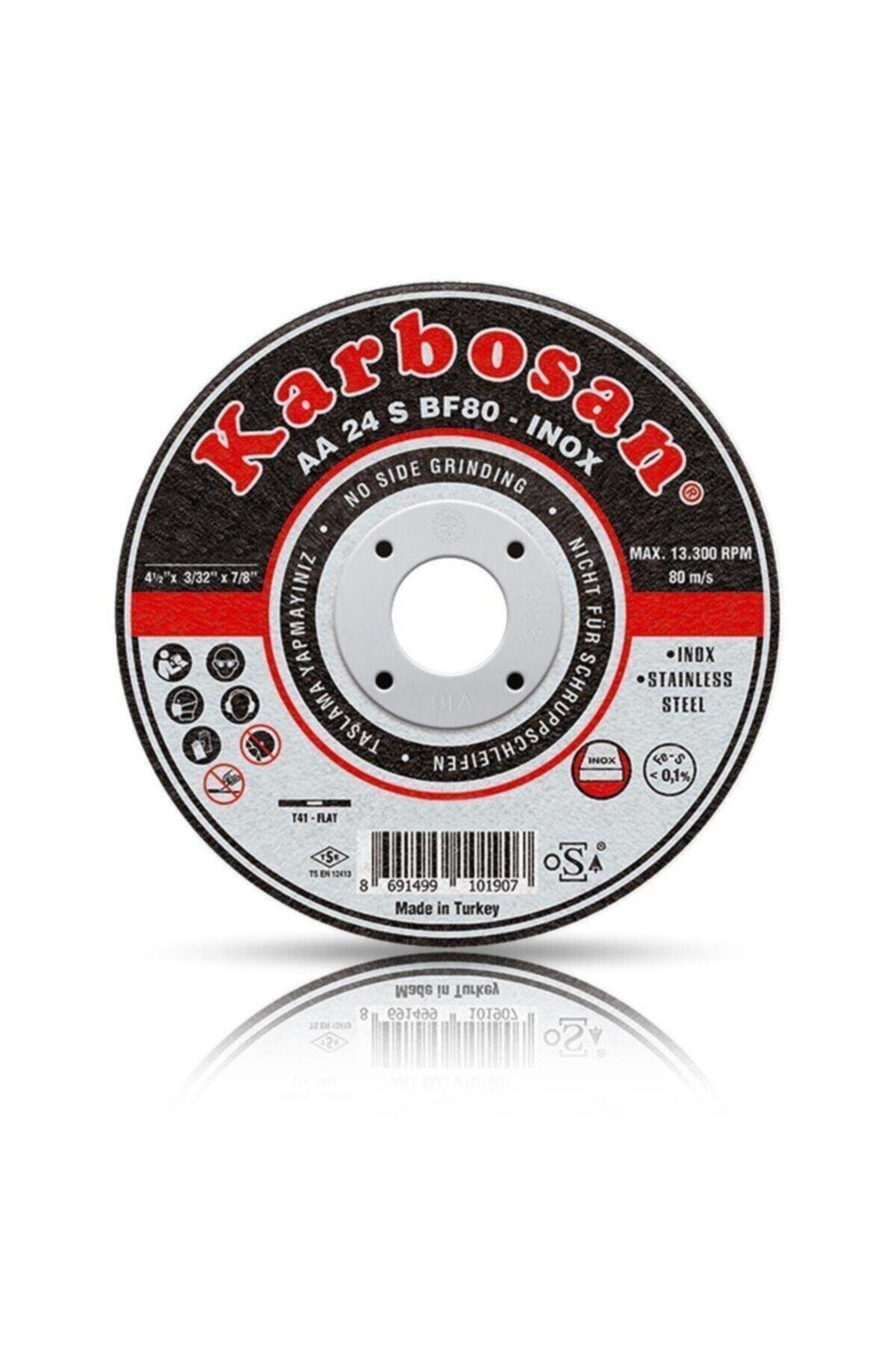 125 X 1 Paslanmaz Çelik Inox Kesme Diski 25 Adet