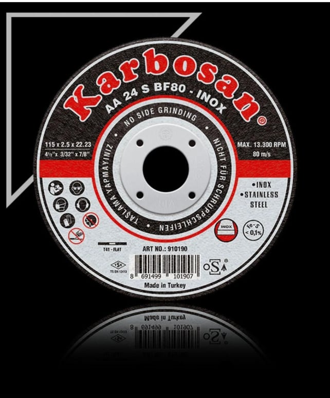 Karbosan Inox Ince Kesme Taşı 115*1*22 