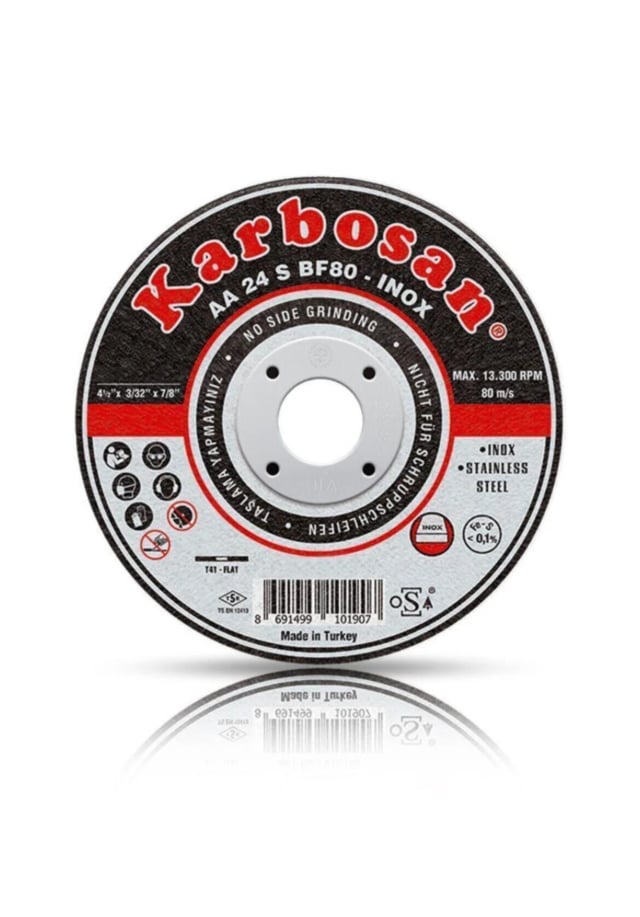 Karbosan 125 X 1 Paslanmaz Çelik Inox Kesme Diski 