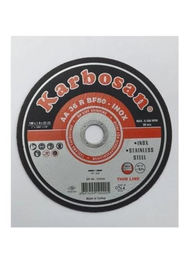 Karbosan Thinline İnox Kesme Diski 180x1,9x22 (150 adet )