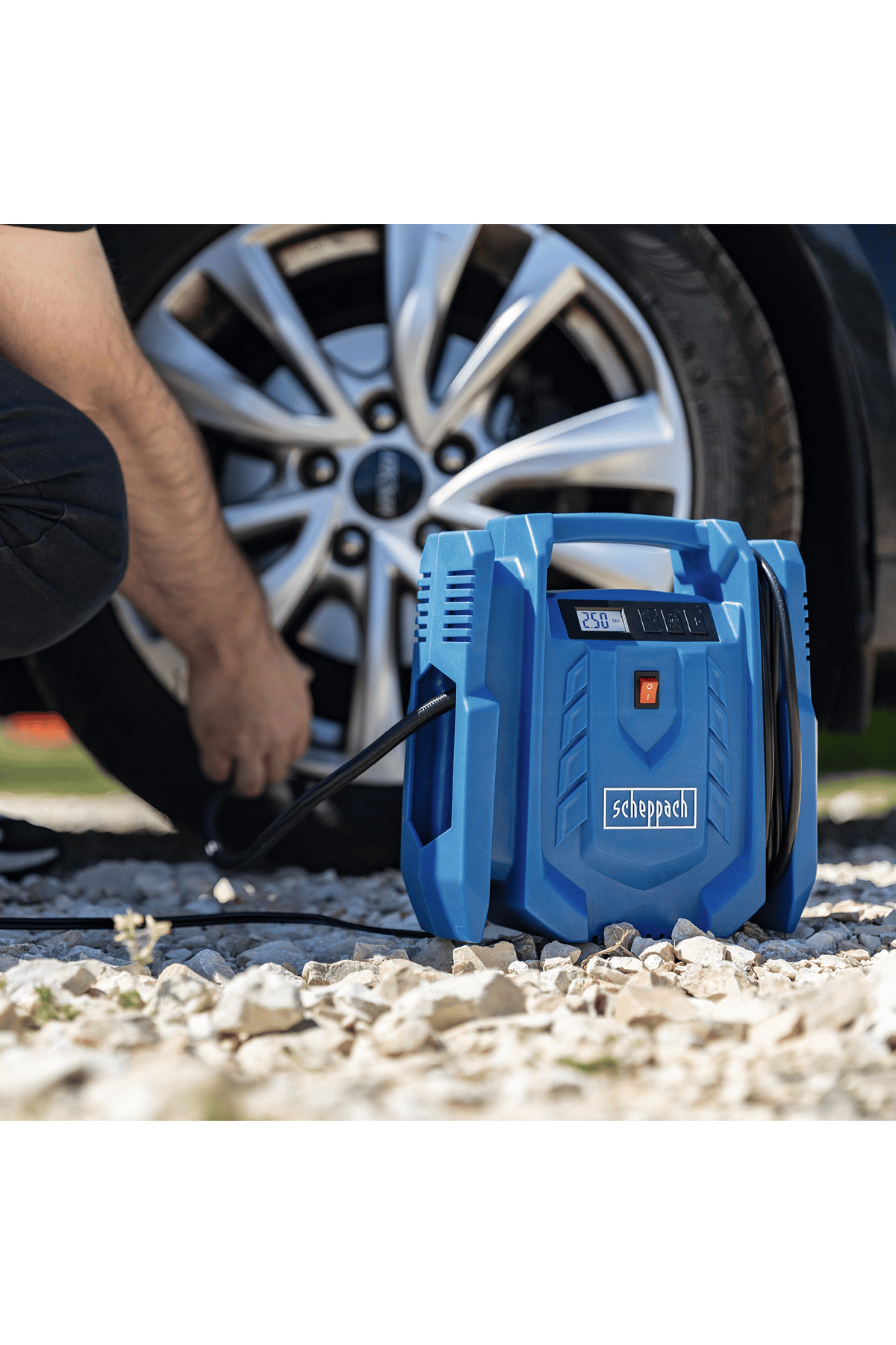 Scheppach taşınabilir komprasör airforce 7