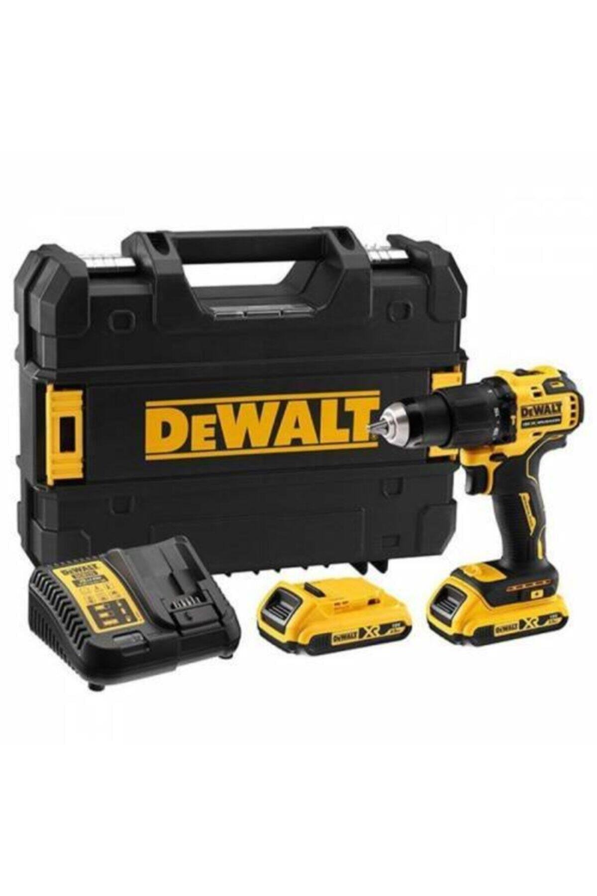Dcd709d2t 18v 1.5ah Kompakt Kömürsüz Akülü Darbeli Matkap