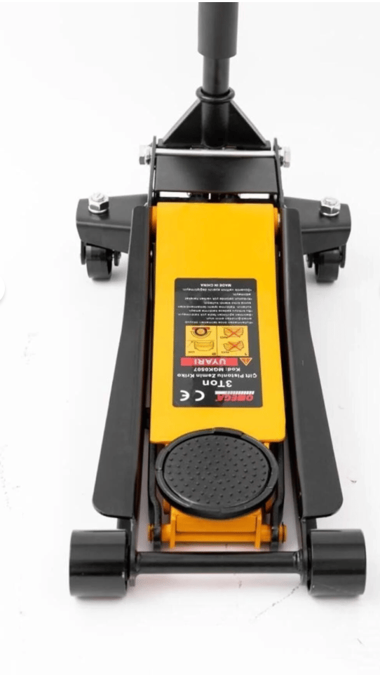 OMEGA MGK0507 ÇİFT PİSTONLU ZEMİN TİP ARABALI KRİKO 3 TON