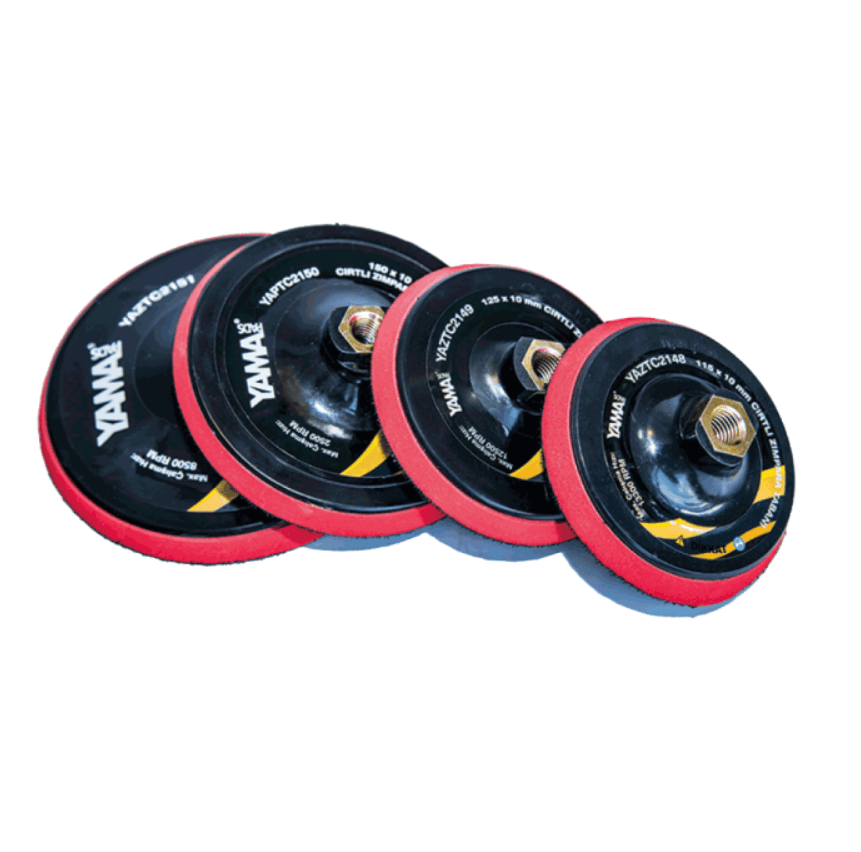 YAMA Velcro M14 Orta Sert Çırtlı Zımpara Tabanı 115mm YTC2148