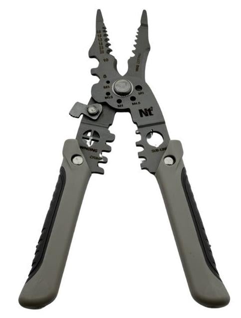 NT TOOLS NTWS7504 Çok Amaçlı Kablo Kesici Sıyırma Makası Pensesi 7.5'' Paslanmaz Çelik