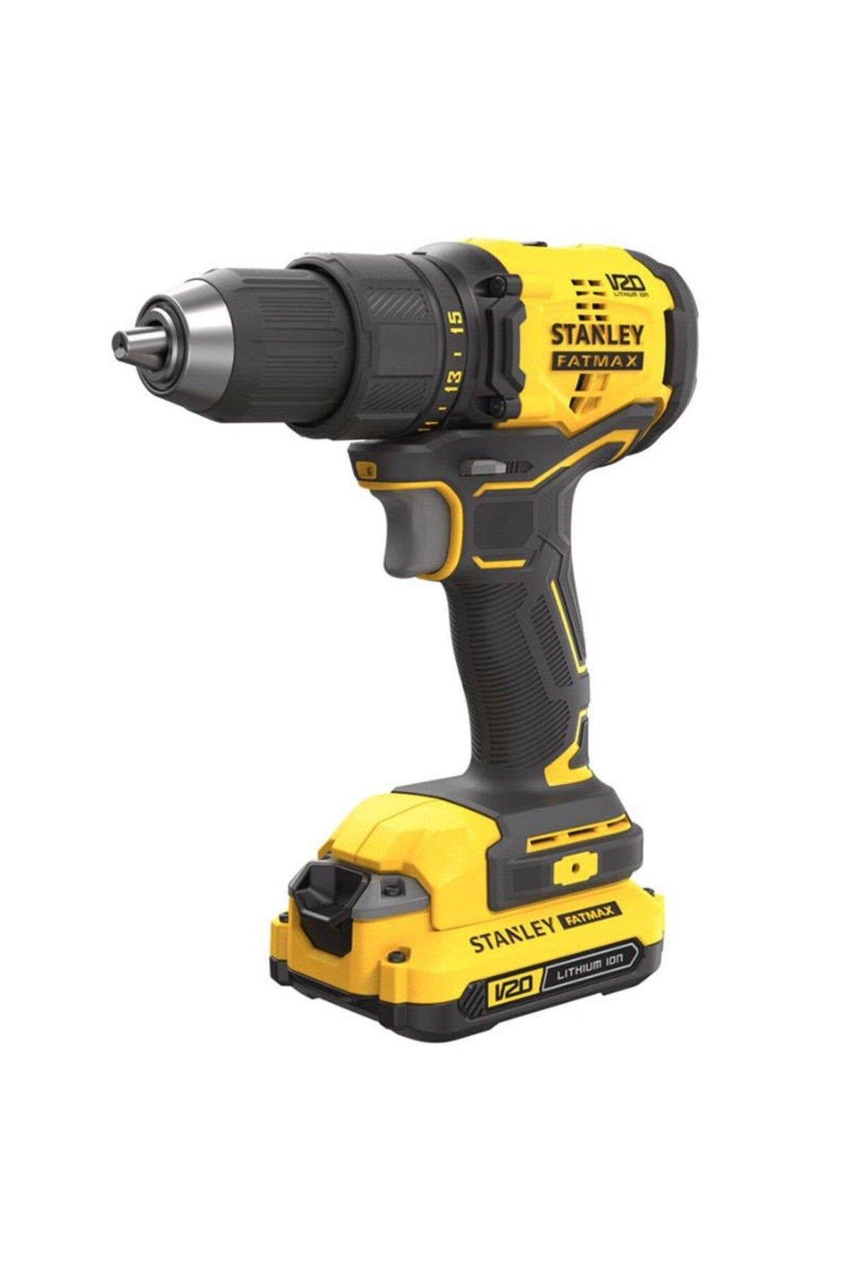 Stanley SBD710C2K 18 V 1.5 Ah Çift Akülü Darbesiz Vidalama Makinesi