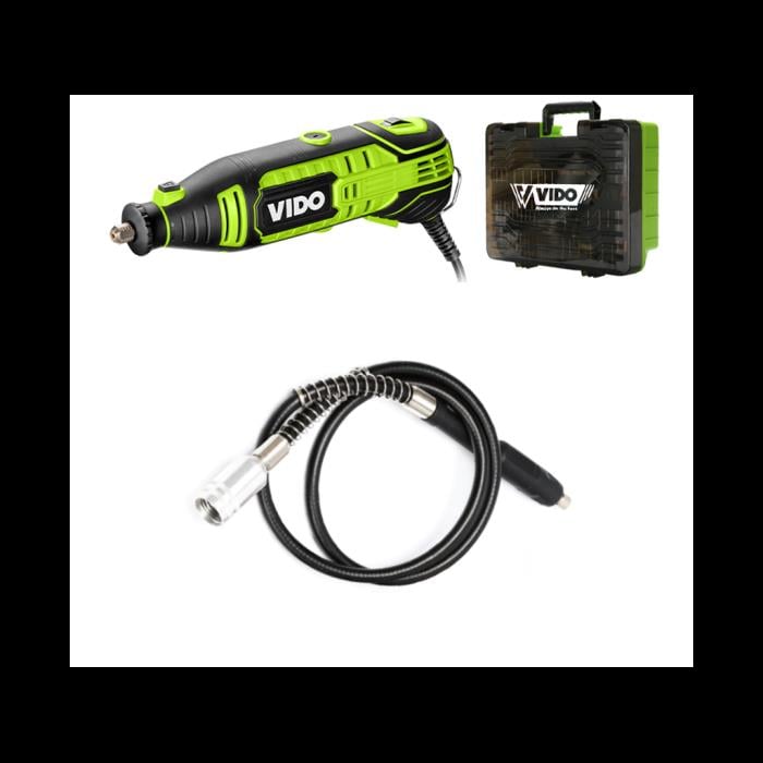 Vido  Elektirkli Mini Taşlama Seti 290 Parça 6 Kademe Hız Ayarı 8000--33.000 Rpm