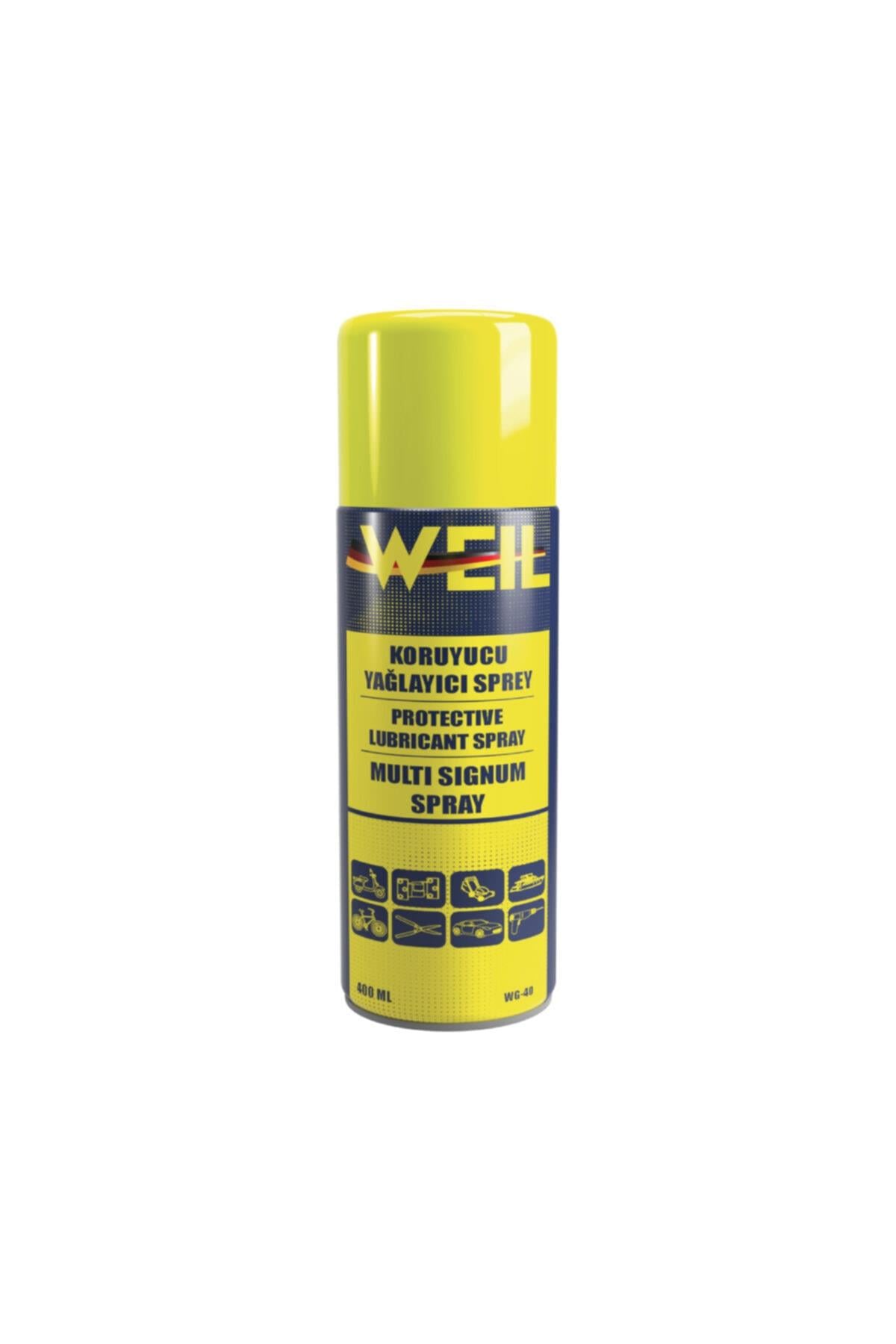 Wg-40 Çok Amaçlı Koruyucu Yağlayıcı Bakım Spreyi 400ml