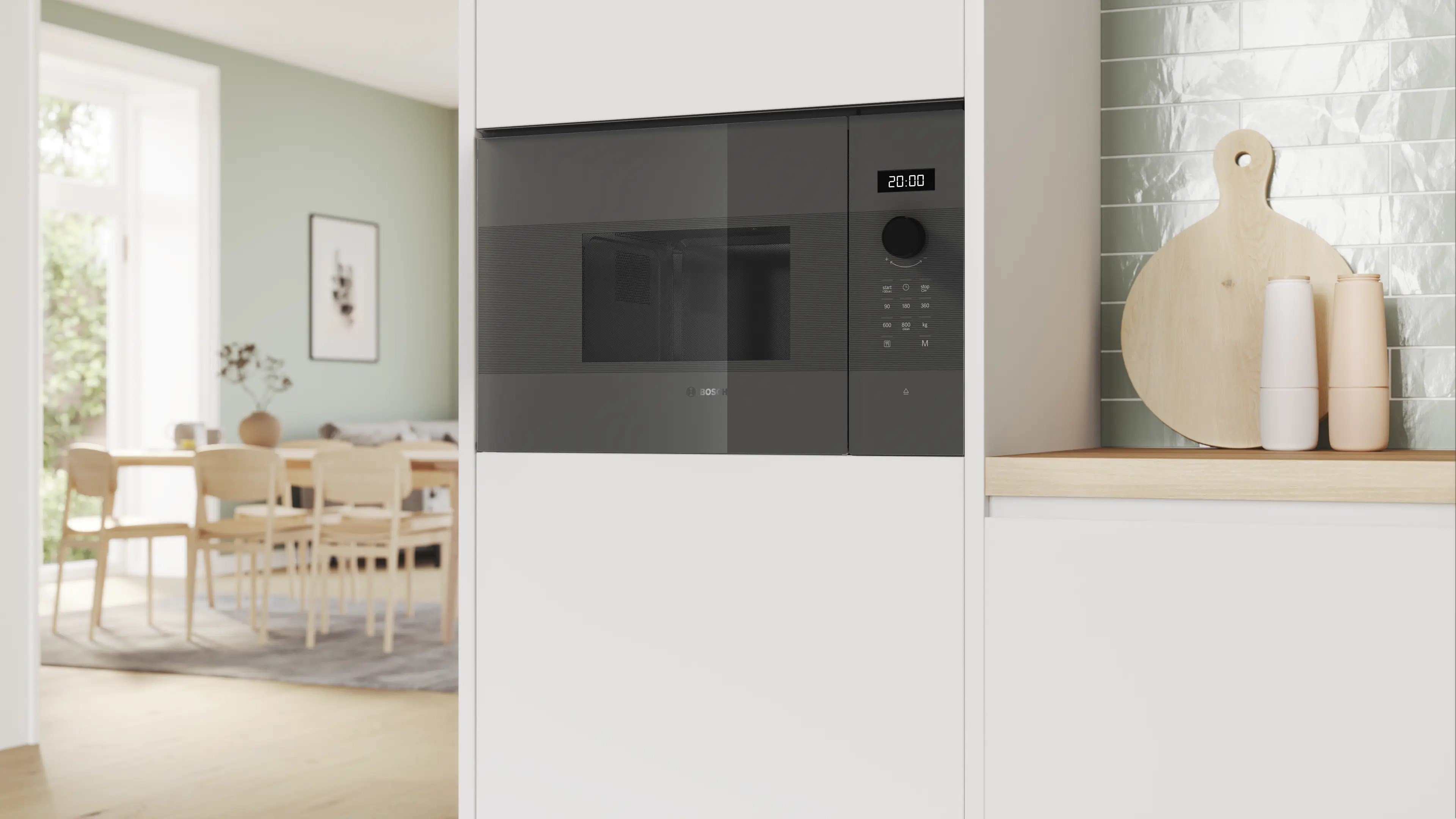 Bosch BFL524MG2 20 lt Ankastre Mikrodalga Fırın