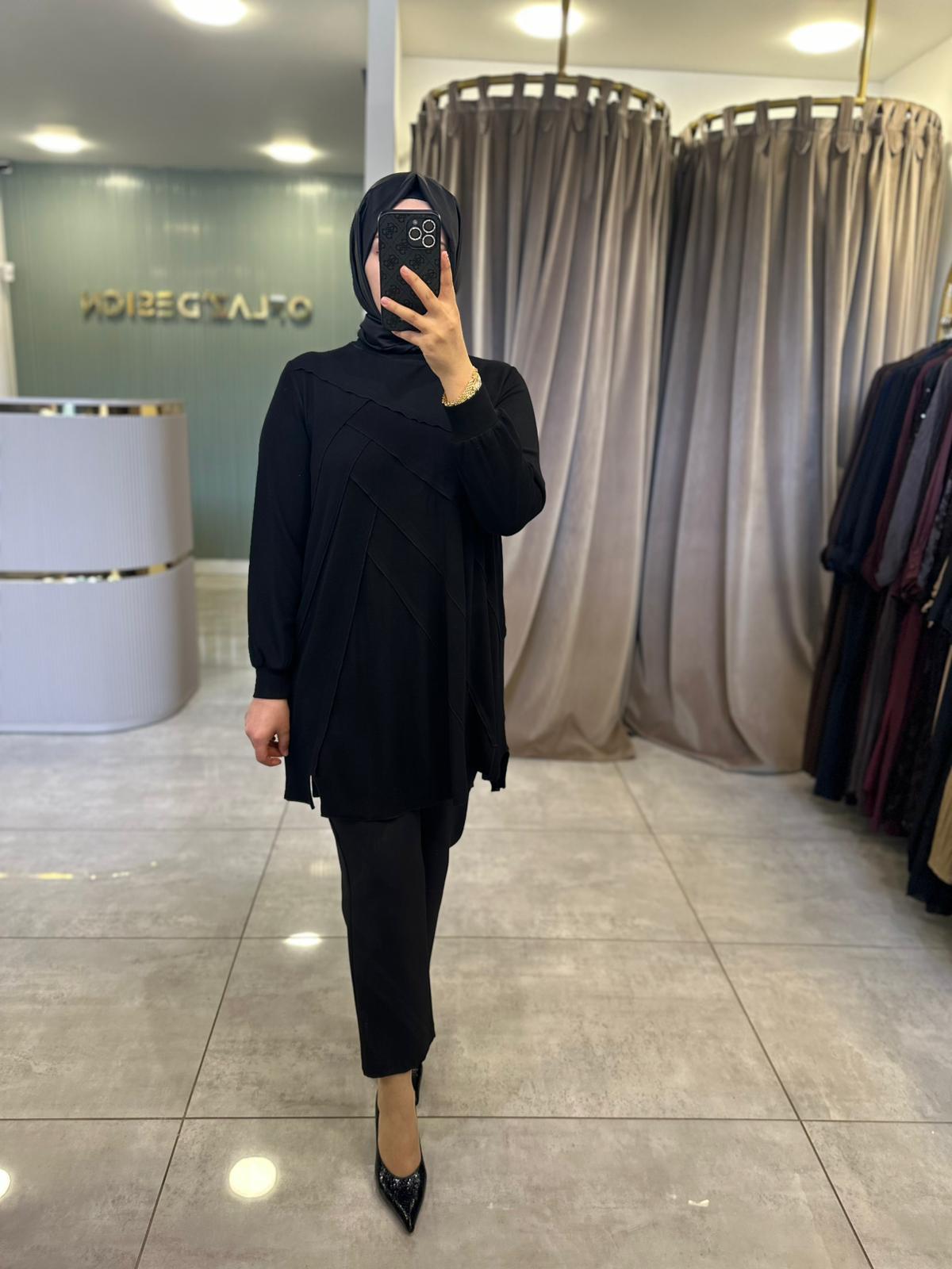 Redshow Triko Tunik Siyah 26565