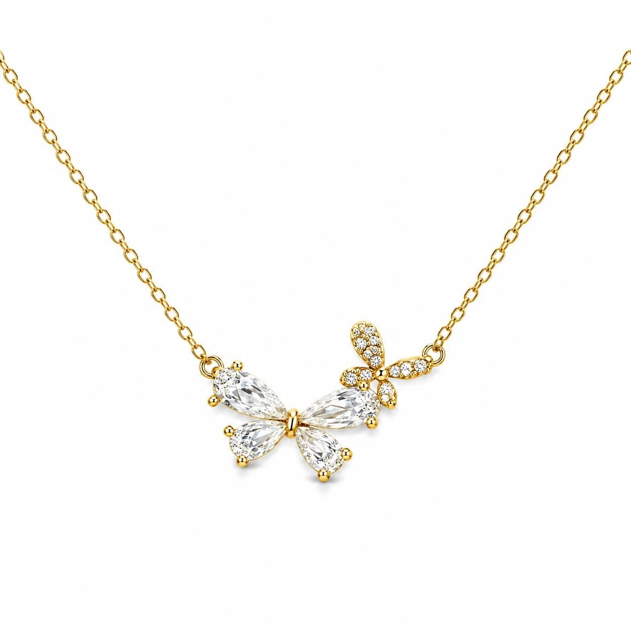 Butterfly Kolye Gold