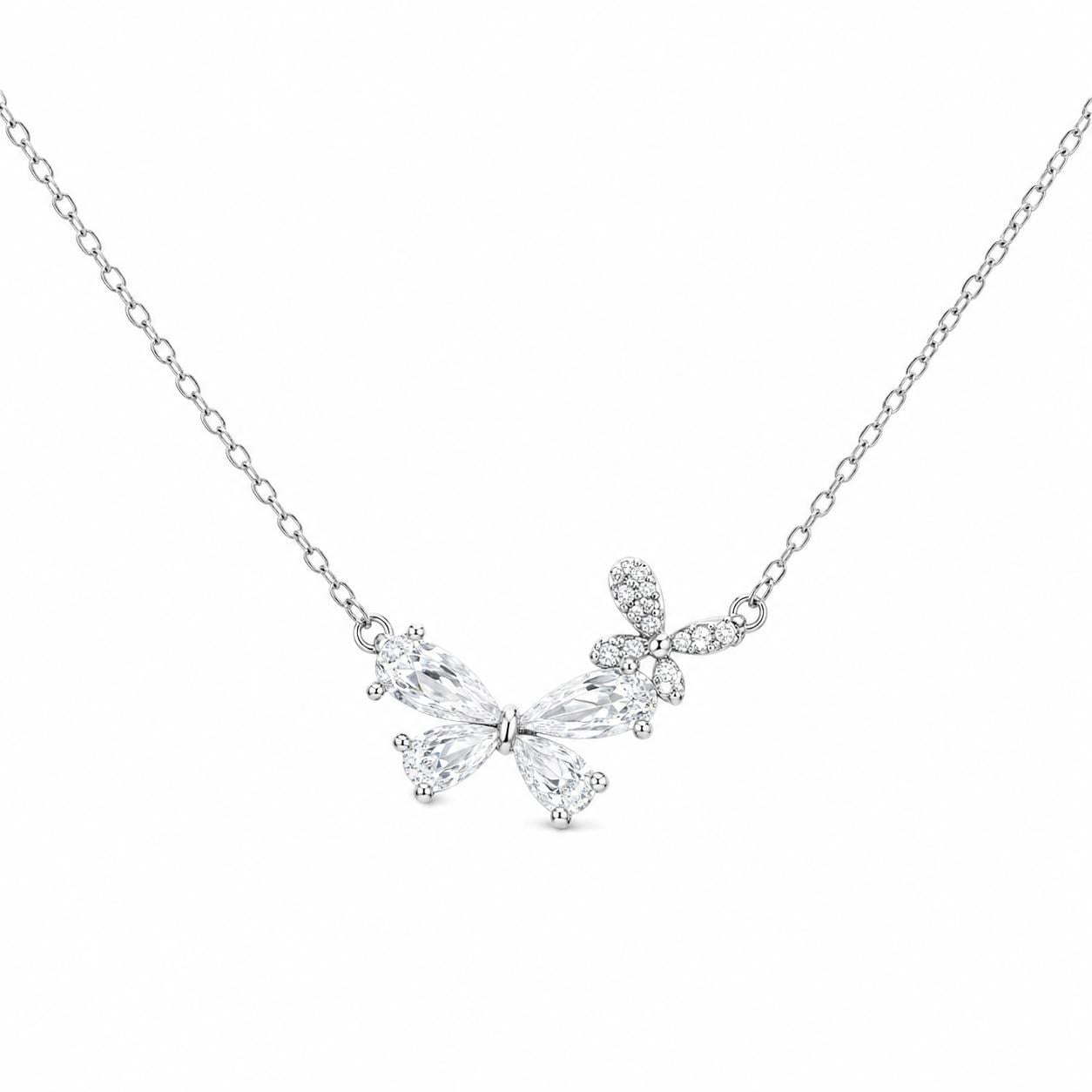 Butterfly Kolye Silver