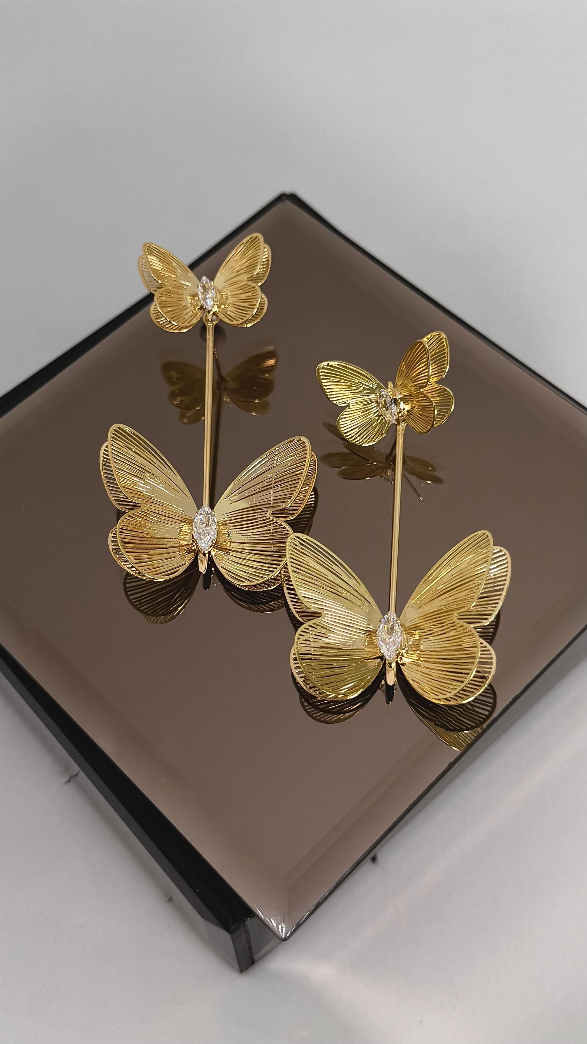 Butterfly Küpe