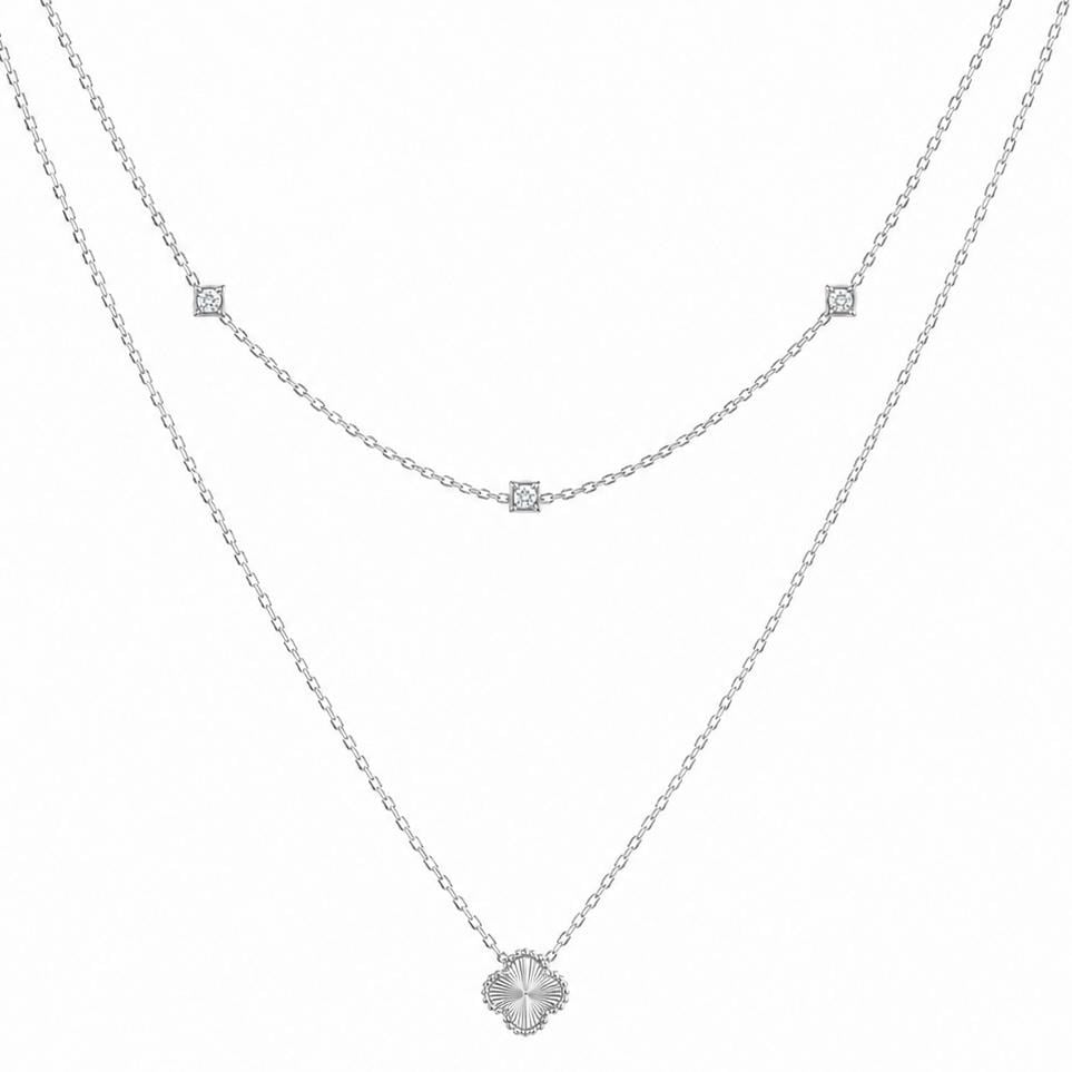 Clever Kolye Silver