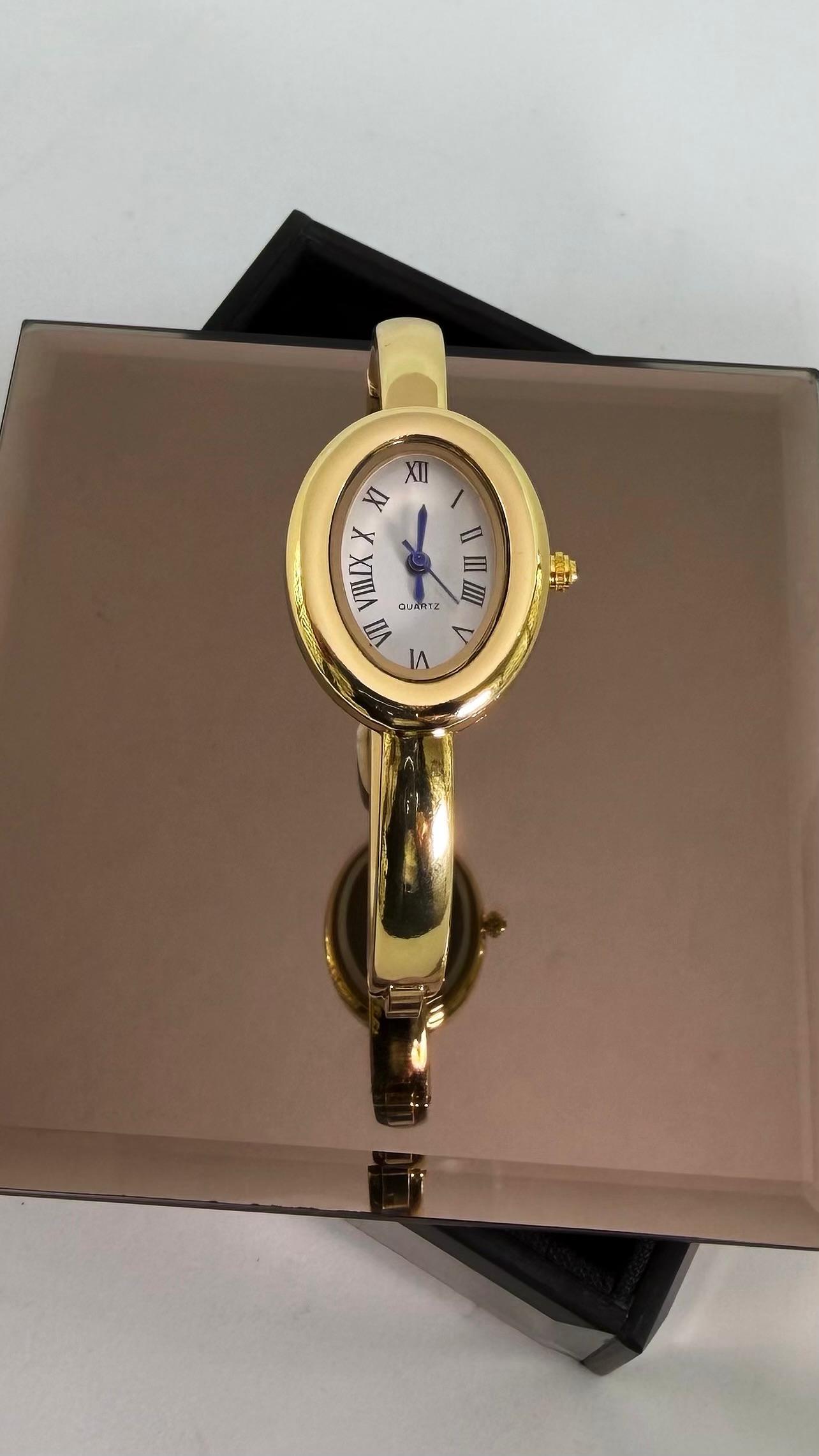 Gold Kelepçe Saat