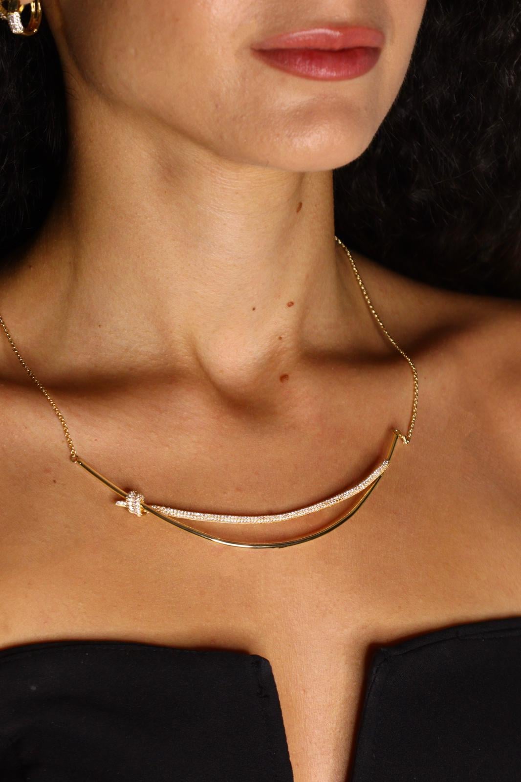 Knot Kolye Gold