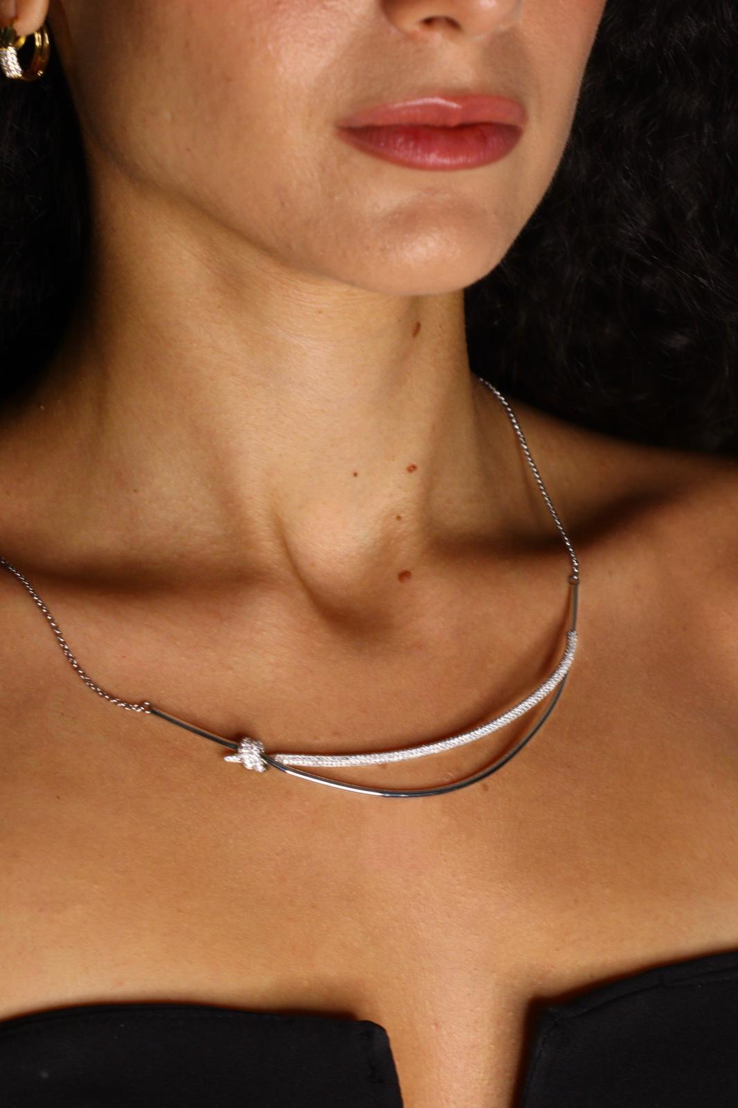 Knot Kolye Silver
