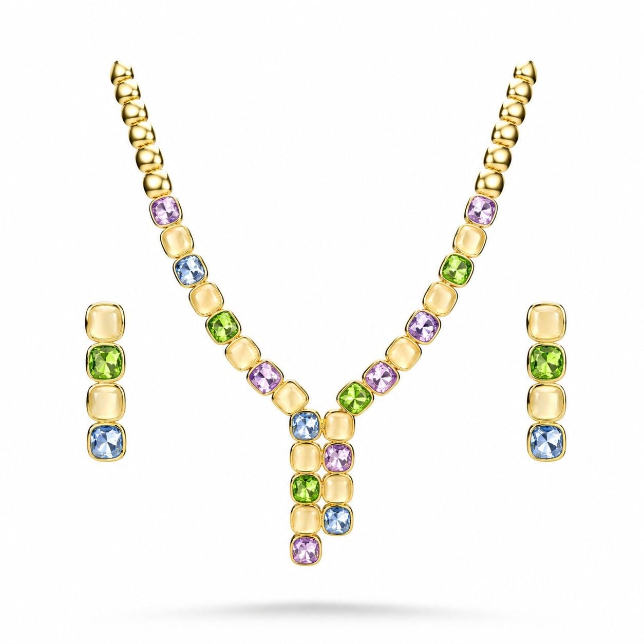 Narda Kolye Küpe Set