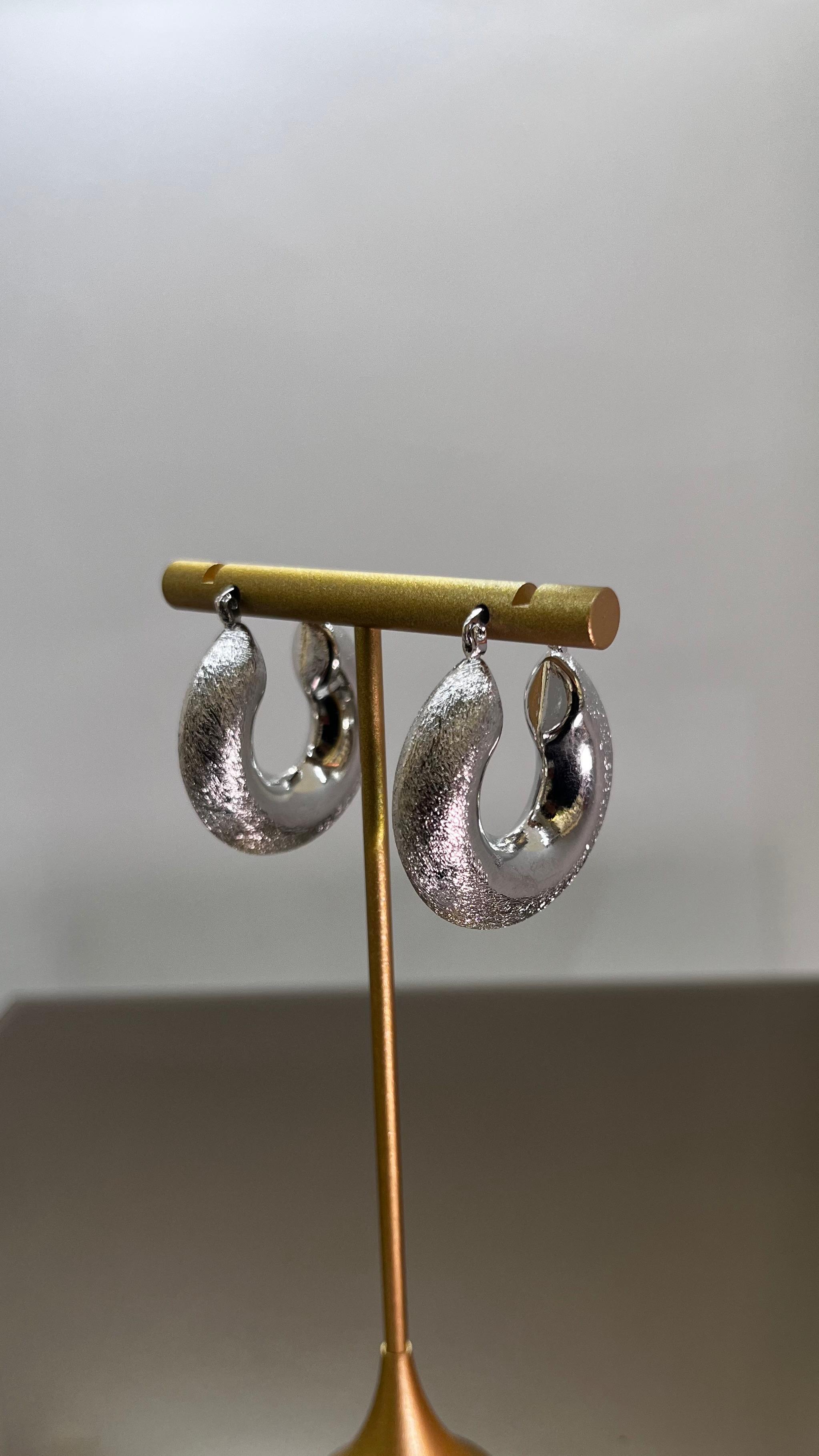 Pera Küpe Silver