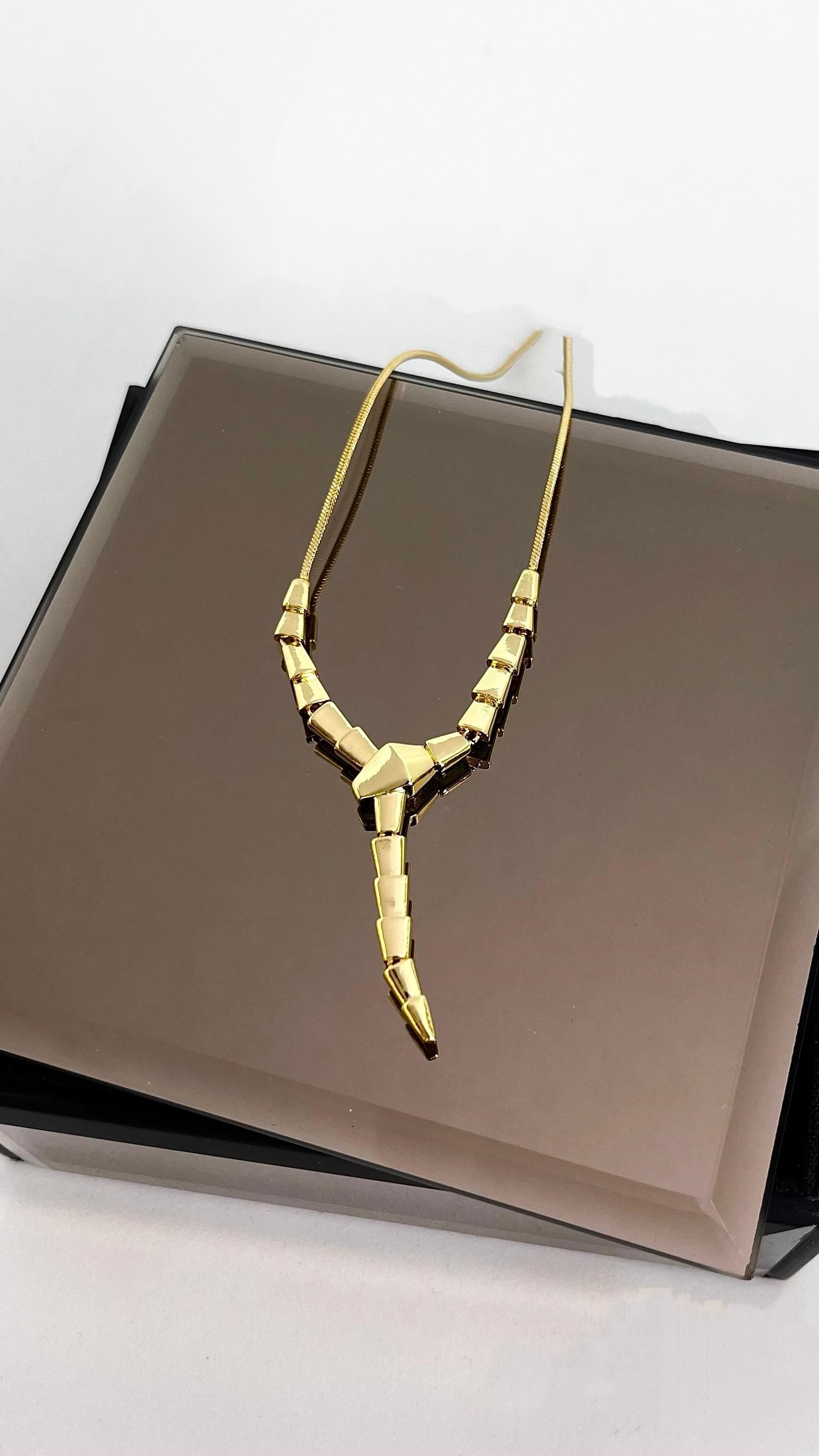 Slither Kolye Gold