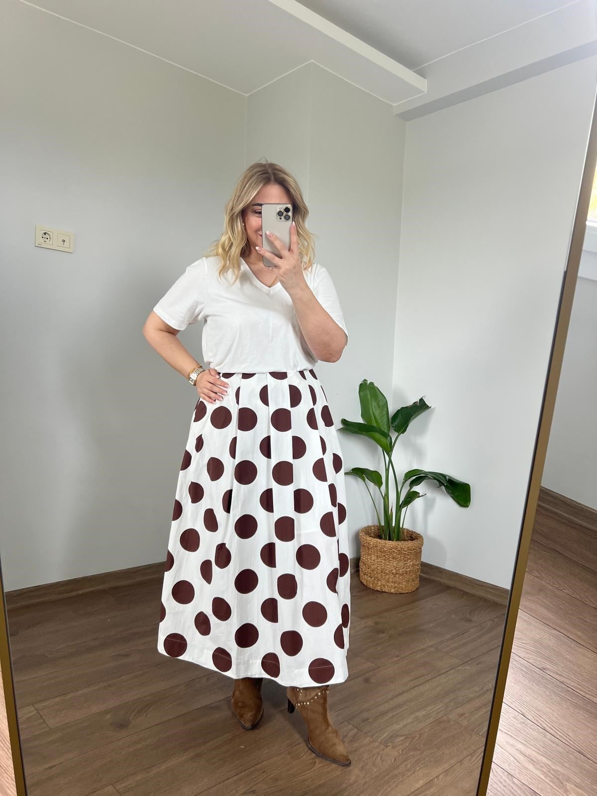Orijinal V Basic Tshirt (Beyaz)     