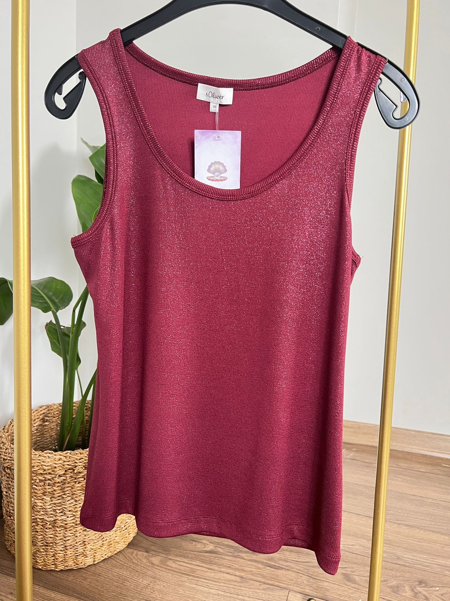 Simli Kolsuz Atlet (Bordo)