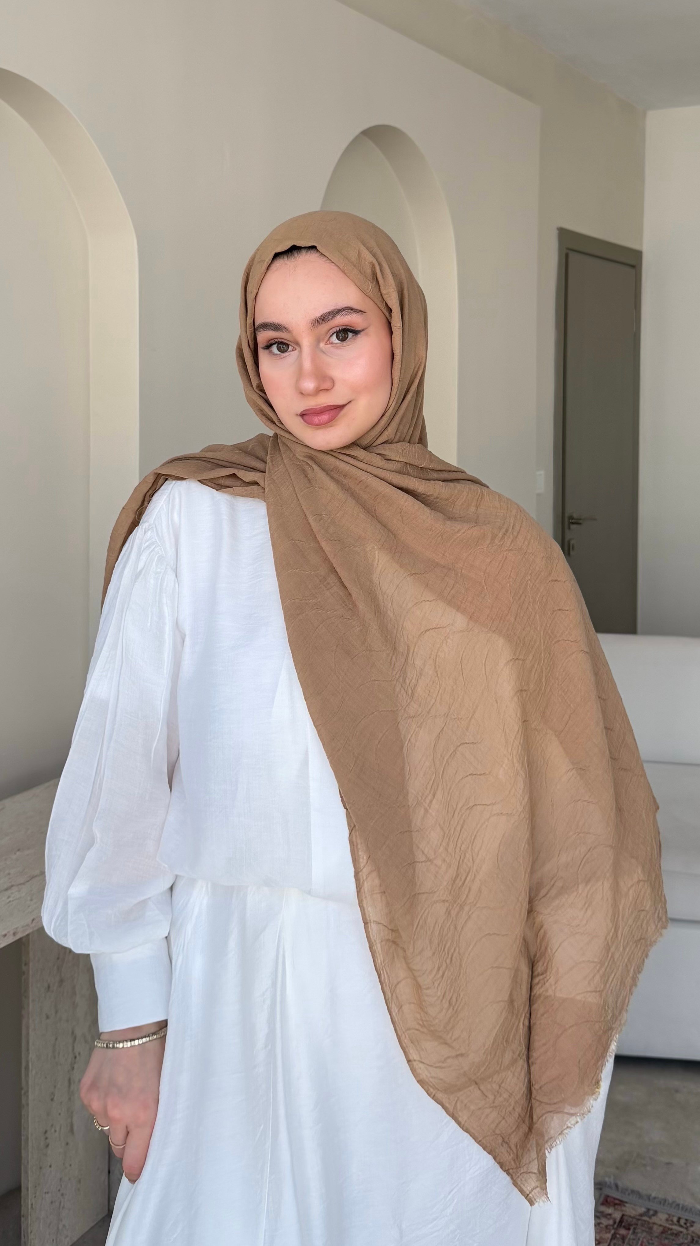 Esle Comfort Şal - Camel