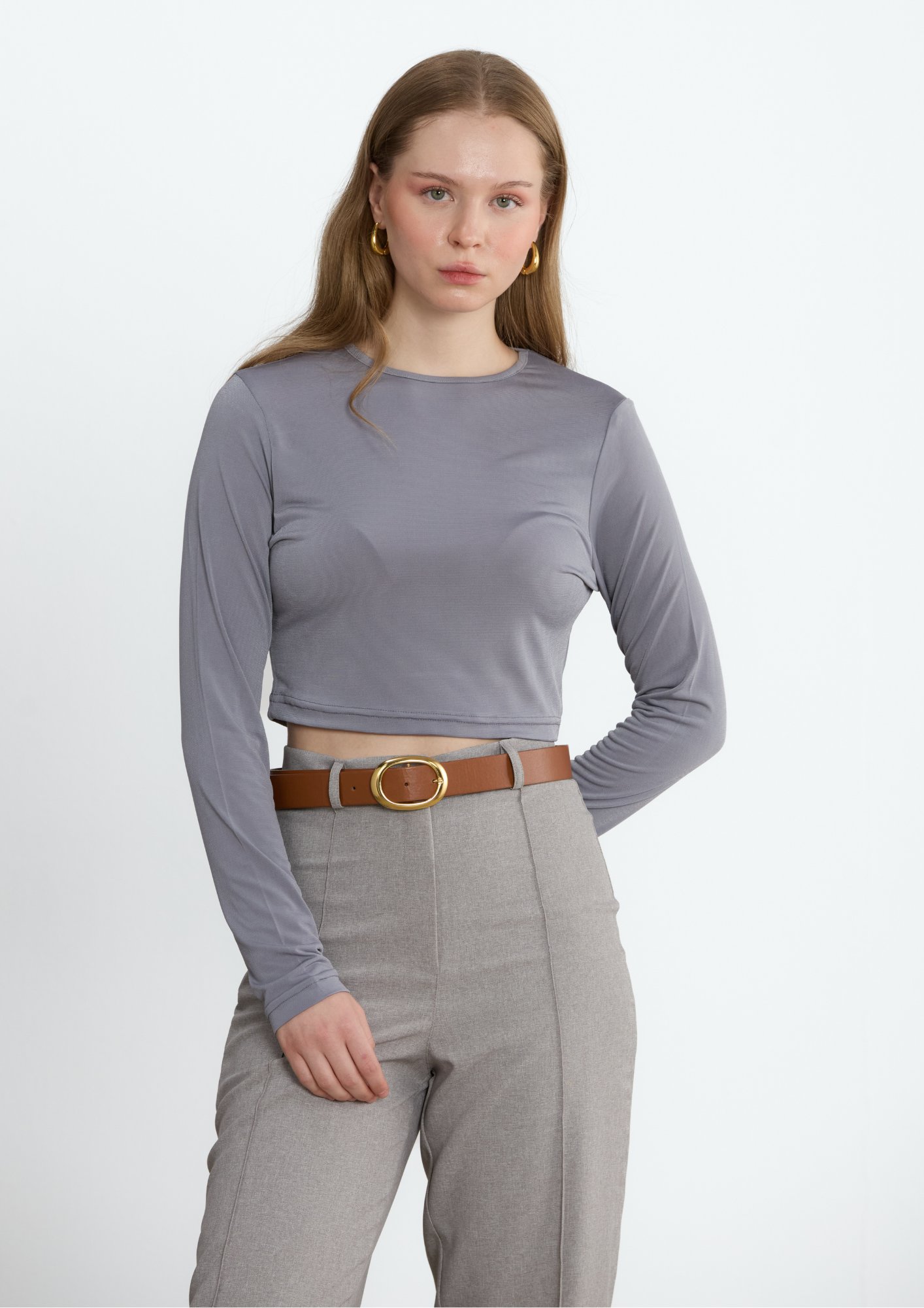 Füme Kael Crop Bluz