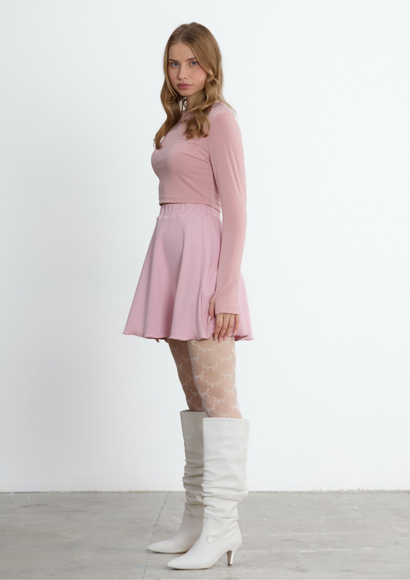Toz Pembe Riva Etek