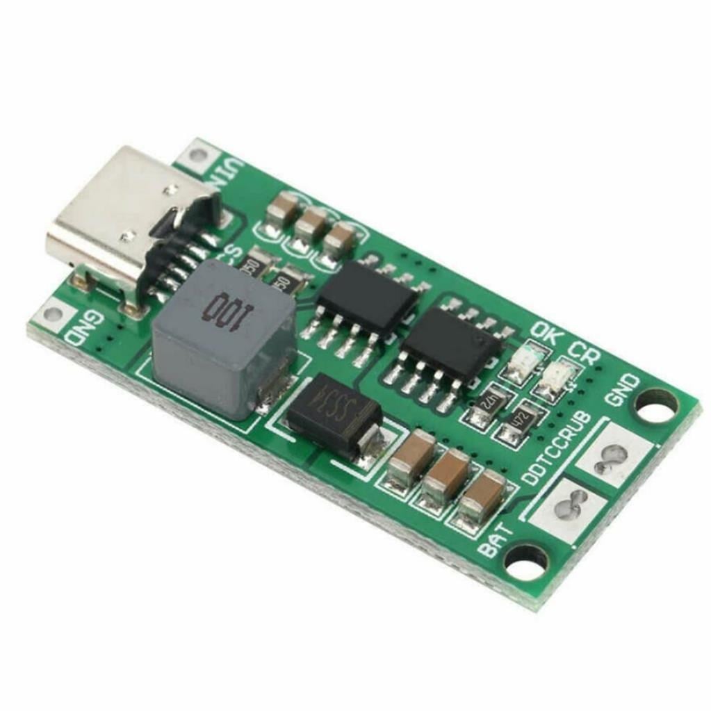 3S 2A BMS 12.6V Type C Lityum Pil Sarj Modülü 18650 Li-Ion Batarya Step-Up Boost