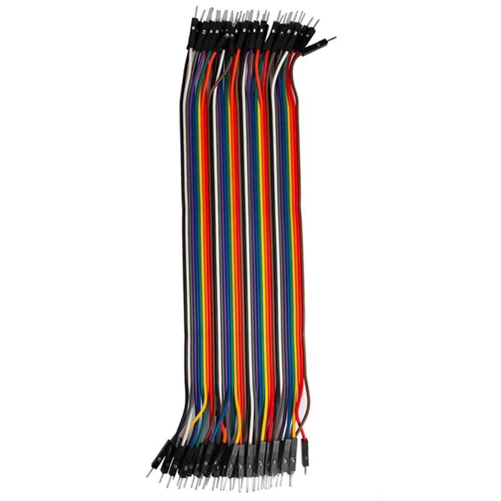 40 Adet Erkek-Erkek Jumper Kablo 30cm