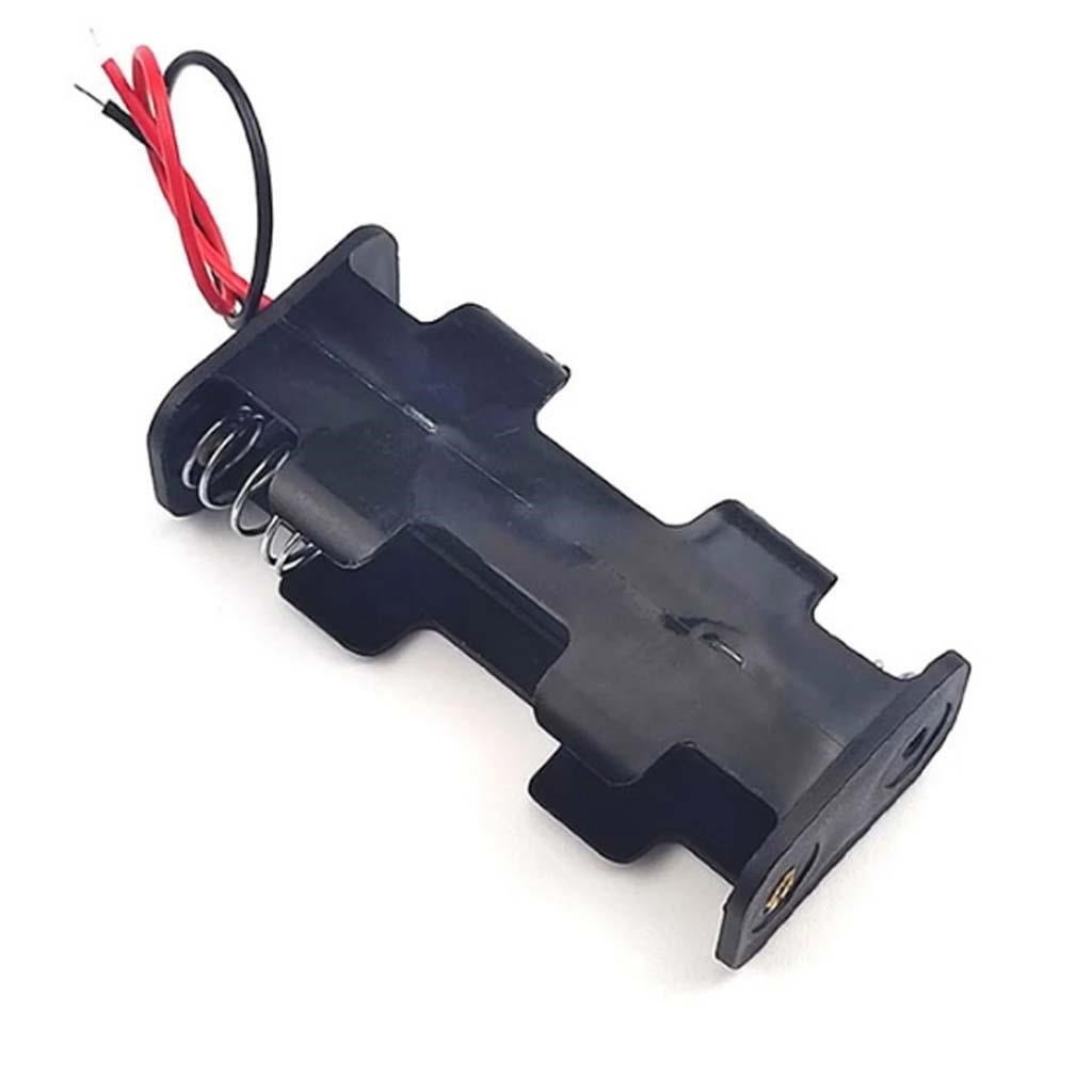 8 li AA Kalem Pil Yuvası(Önlü Arkalı)-2.1mm Adaptör Jaklı