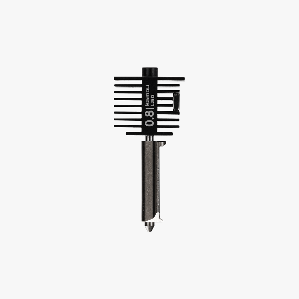 Bambu Lab A1 Serisi 0.8mm Hotend Nozzle Seti-Sertleştirilmiş Çelik-FAH021