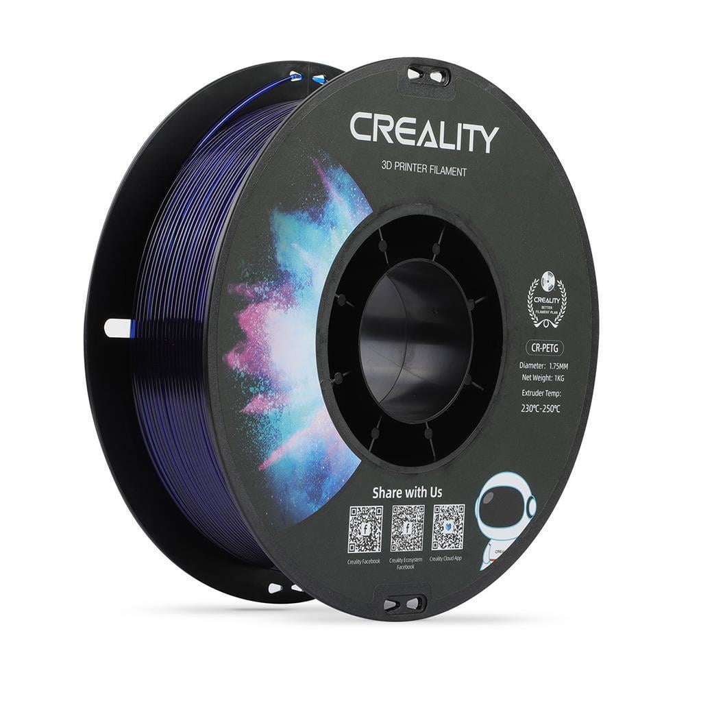 Creality CR-PETG Transparan Mavi Filament 1.75mm 1Kg