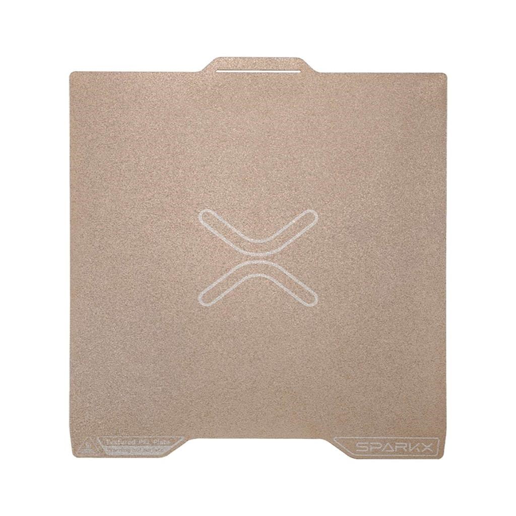 Creality SparkX İ7 Orjinal Çift Taraflı Pütürlü Pei Yay Çeliği-260x260mm