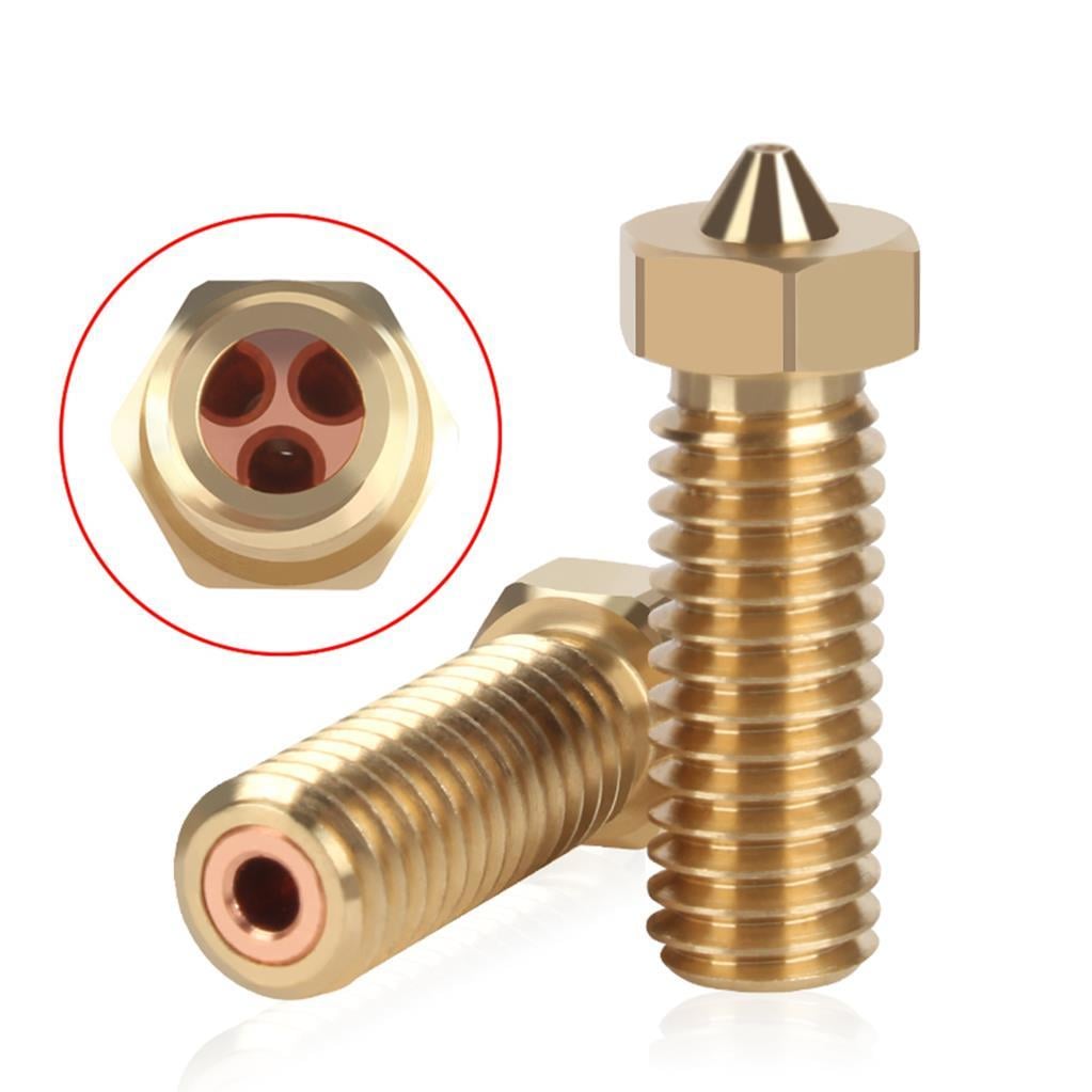 E3D Volcano CHT Pirinç Nozzle-Sidewinder X1-X2-Genius-Genius Pro-0.4mm
