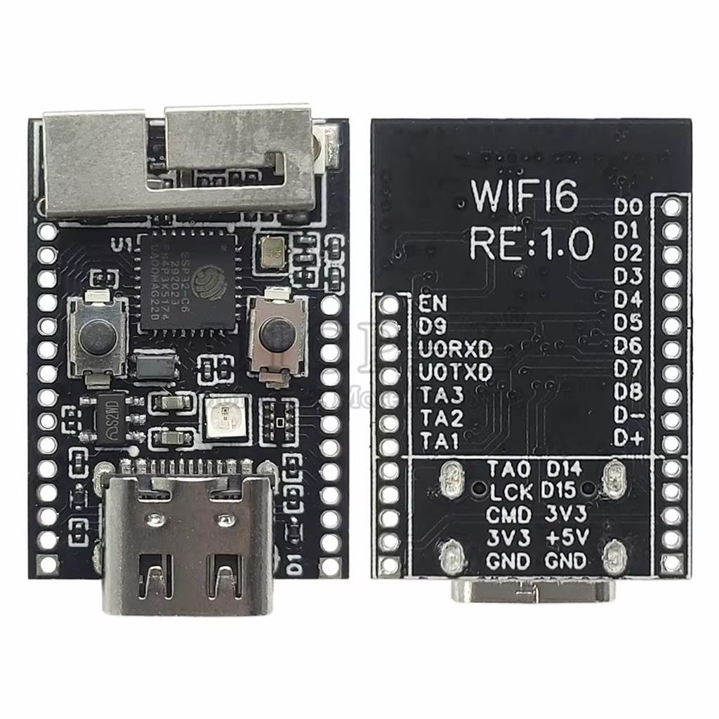 ESP32-C6 N4 WiFi Bluetooth Kartı
