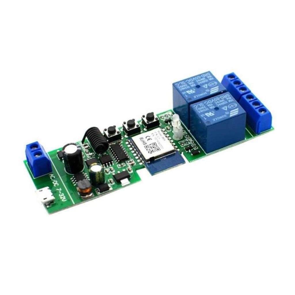 ESP8266 ESP-01S 5V 4Kanal Wifi Röle Modülü-ESP8266 Dahil