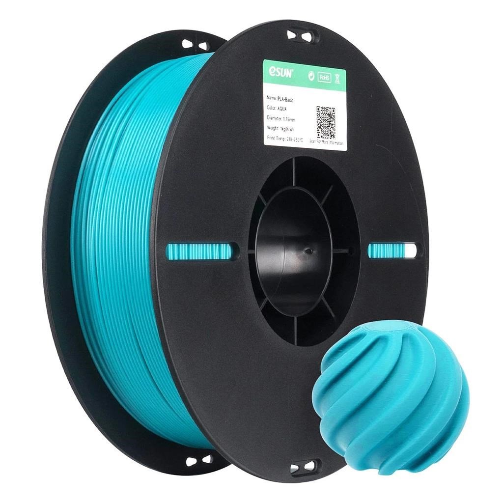 Esun PLA Basic Filament Aqua 1.75mm 1000gr