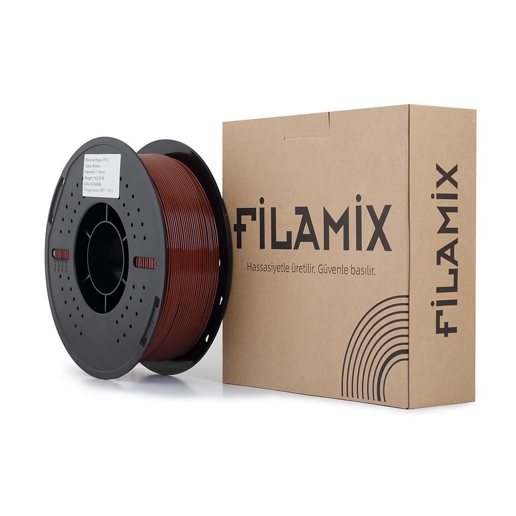 Filamix Rapid Petg Filament 1.75mm 1Kg Kahverengi